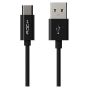 Кабель USB (Type-C) Rock (1m) C1, Черный 