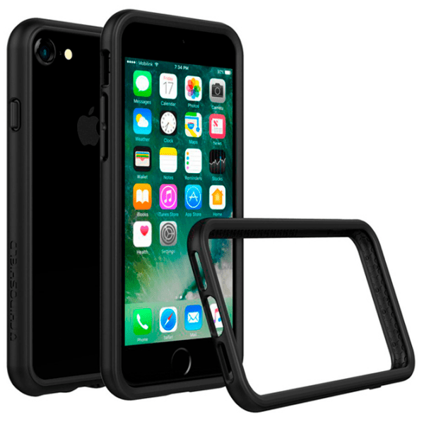 Husă pentru smartphone Apple iPhone 7/ 8/ SE2 (CrashGuard) Black Rhinoshield, PC, Bumper photo 3