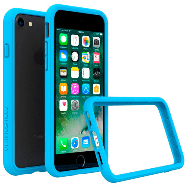 Husă pentru smartphone Apple iPhone 7/ 8/ SE2 (CrashGuard) Blue Rhinoshield, PC, Bumper photo 3
