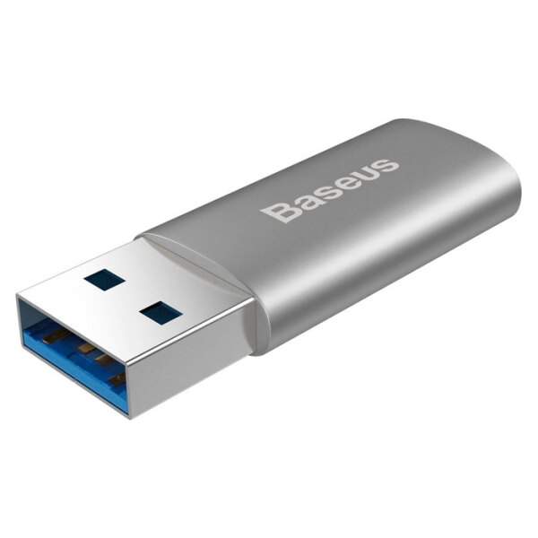 Adapter Type-C/USB3.0 Baseus (CATAD-0), Gray  photo 3