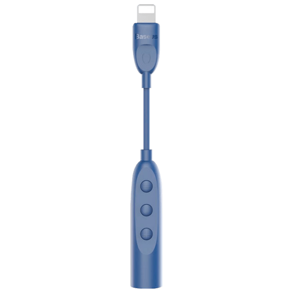 Adapter Baseus B45 Liper Lightning/ 3.5 mm Blue  photo 1
