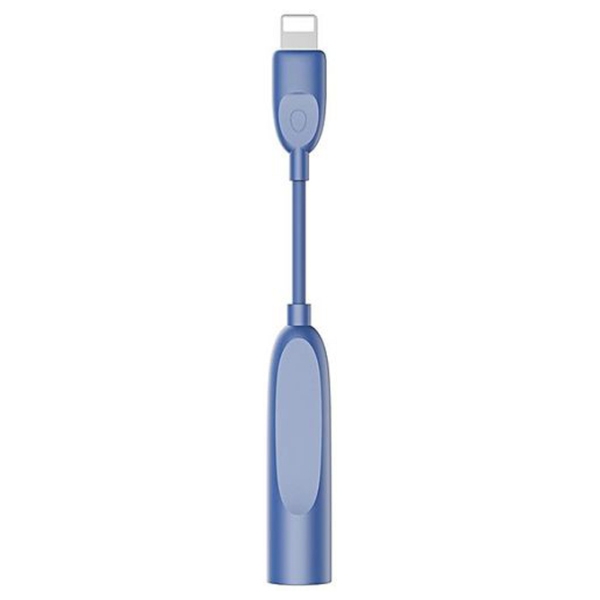 Adapter Baseus B45 Liper Lightning/ 3.5 mm Blue  photo 2