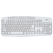 Tastatură Sven Comfort 3050 White Home and Office, Cu fir