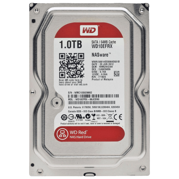 HDD Western Digital Red 3.5'' 1 TB  photo 1