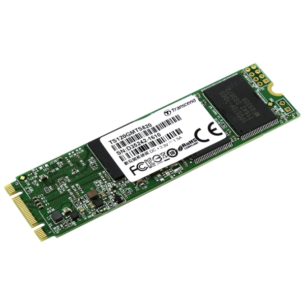 SSD Transcend TS120GMTS820S M.2 120 GB Viteza de citire: 560 MB/ s,
Viteza de inscriere: 510 MB/ s photo 2