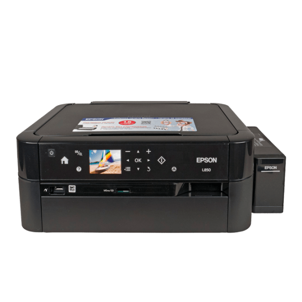 МФУ Epson
EcoTank
L850 Черный Струйный, Цветная, 1200 x 1200 dpi photo 1