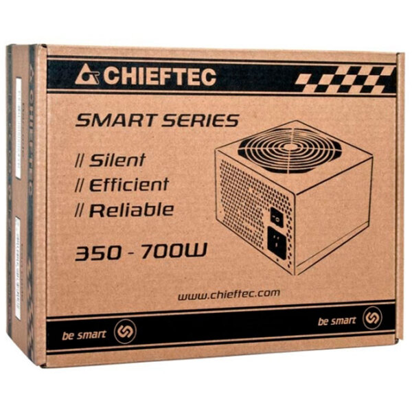 Блок питания ATX 12V 2.3 Chieftec SMART GPS-500A8 500 Вт Черный  photo 3
