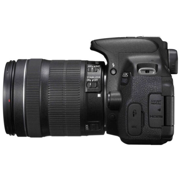 Cameră foto Canon EOS 700D + EF-S18-55 IS STM Kit Black CMOS, 18 MP, f/ 3.5 - f/ 5.6 photo 4