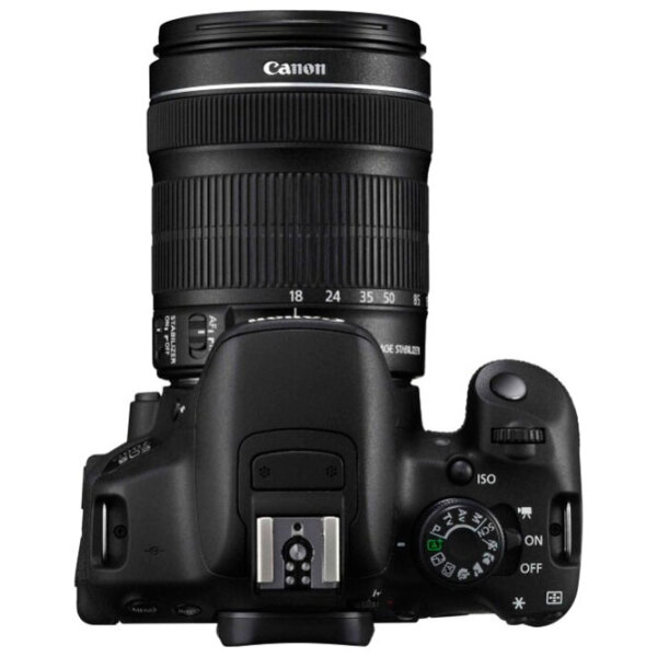 Cameră foto Canon EOS 700D + EF-S18-55 IS STM Kit Black CMOS, 18 MP, f/ 3.5 - f/ 5.6 photo 5