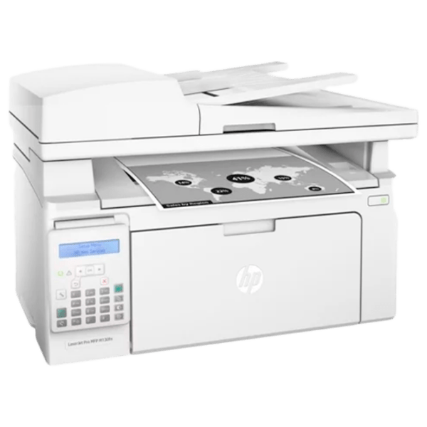 Dispozitiv multifuncțional HP LaserJet Pro M130fn White Laser, Alb-negru, photo 3