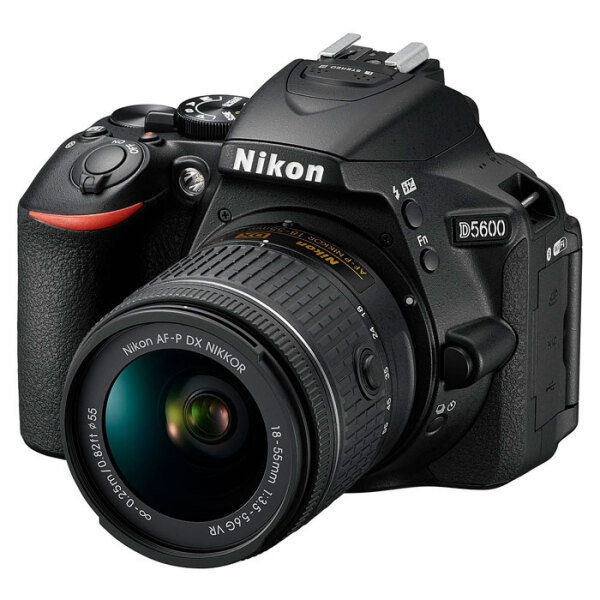 Cameră foto Nikon D5600 + AF-P 18-55VR Kit Black CMOS, 24.2 MP, f/ 3.5 - f/ 5.6 photo 2