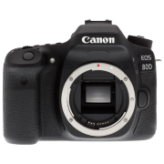Cameră foto Canon EOS 80D + Body Black CMOS, 24.2 MP,