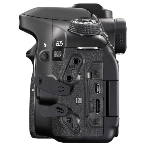 Cameră foto Canon EOS 80D + Body Black CMOS, 24.2 MP, photo 4