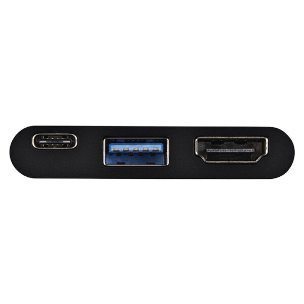 Adapter USB-C Multiport 4 in 1 Hama (135729), Black  photo 4