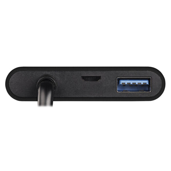 Adapter USB-C Multiport 4 in 1 Hama (135729), Black  photo 5