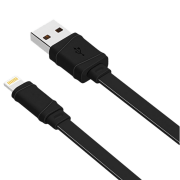 Cablu pentru telefon Screen Geeks 20484 USB Type-A/ Lightning Black 