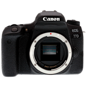 Cameră foto Canon EOS 77D + Body Black CMOS, 24.2 MP, F 4.0 - F 5.6