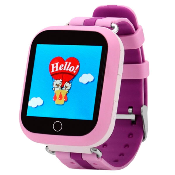 Ceas cu GPS pentru copii GW200S Bubble, Purple  photo 1