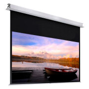 Ecran de proiectie electric 244x244cm (236x133 work surface) UltraScreen Champion 