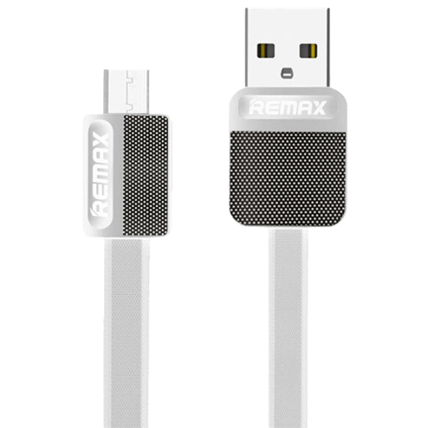 Cablu pentru telefon Remax RC-044m USB Type-A/ microUSB White  photo 1