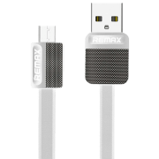 Cablu pentru telefon Remax RC-044m USB Type-A/ microUSB White 