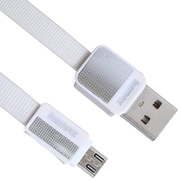 Cablu pentru telefon Remax RC-044m USB Type-A/ microUSB White  photo 2