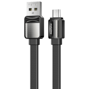 Cablu pentru telefon Remax RC-044m USB Type-A/ microUSB Black 
