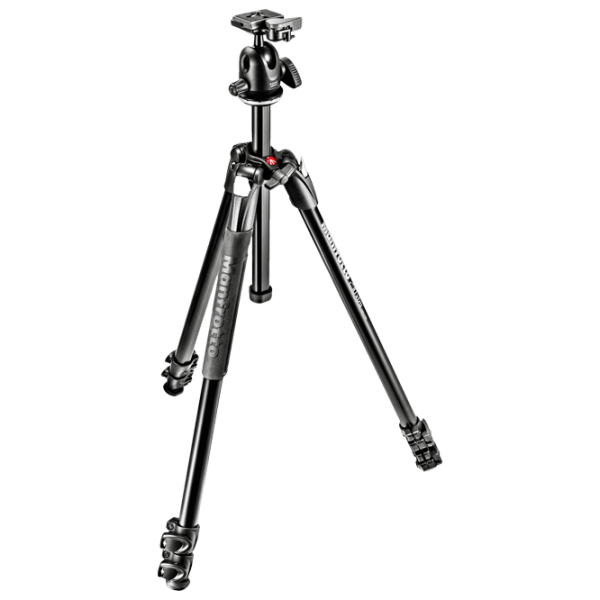 Trepied Manfrotto 290 XTRA Kit Ball Black Pe podea photo 1