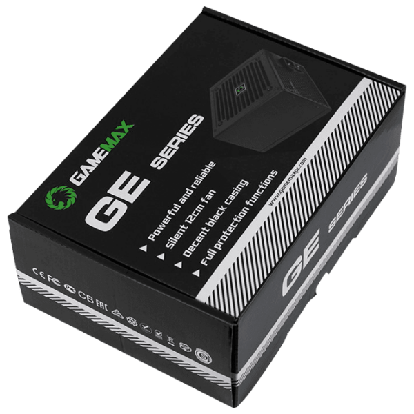 Блок питания ATX 12V 2.3 Gamemax GE-700 700 Вт Черный  photo 7