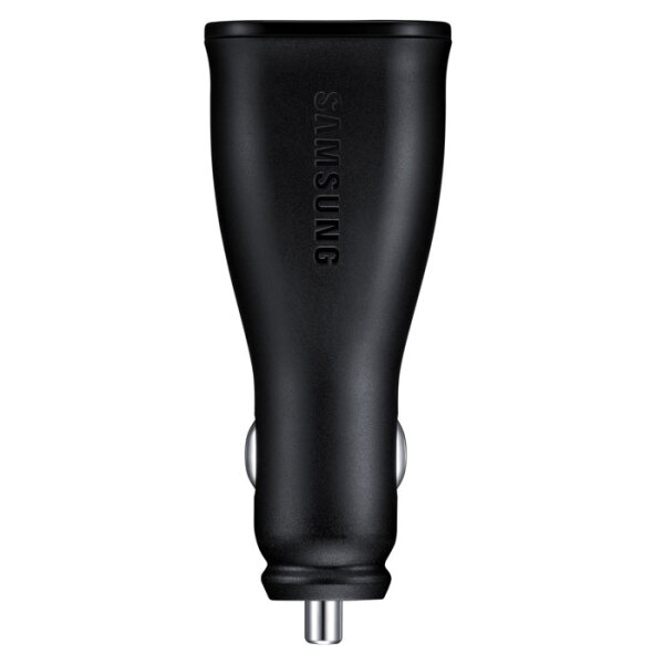 Incarcator auto Samsung EP-LN920 2xUSB (microUSB) Fast Charge, Black  photo 1