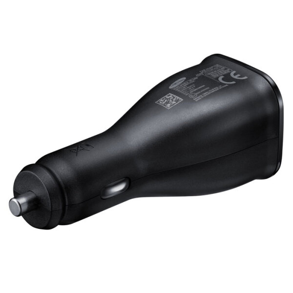 Incarcator auto Samsung EP-LN920 2xUSB (microUSB) Fast Charge, Black  photo 2