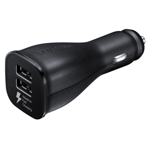 Incarcator auto Samsung EP-LN920 2xUSB (microUSB) Fast Charge, Black  photo 3