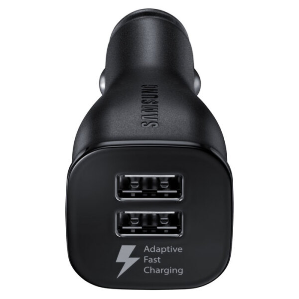 Incarcator auto Samsung EP-LN920 2xUSB (microUSB) Fast Charge, Black  photo 4