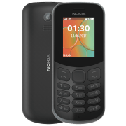 Nokia 130 (2017) Черный 1.4", Dual SIM, 2G