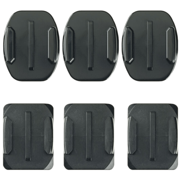 Крепление GoPro Curved + Flat Adhesive Mounts Черный  photo 1