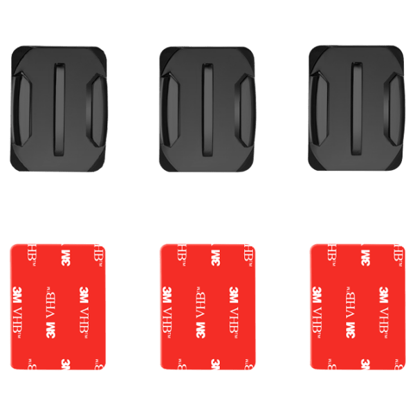 Крепление GoPro Curved + Flat Adhesive Mounts Черный  photo 2