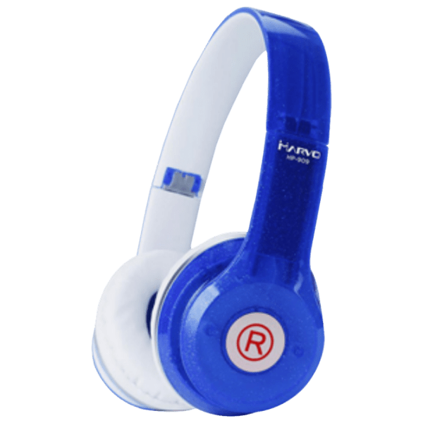 Căști Marvo HP-909 Blue Cu fir / Personal / On the ear photo 1