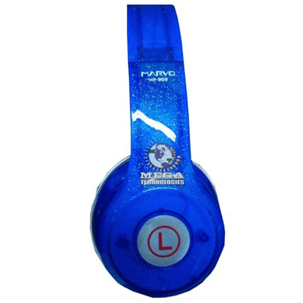 Căști Marvo HP-909 Blue Cu fir / Personal / On the ear photo 4