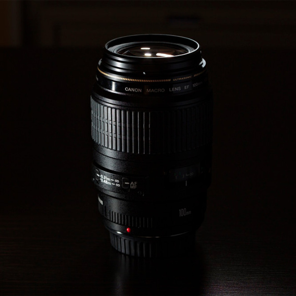 Объектив Canon EF 100mm f/ 2.8 USM Macro, Черный  photo 4