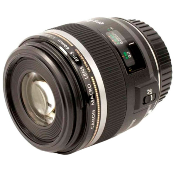 Объектив Canon EF-S 60mm f/ 2.8 USM Macro, Черный  photo 4
