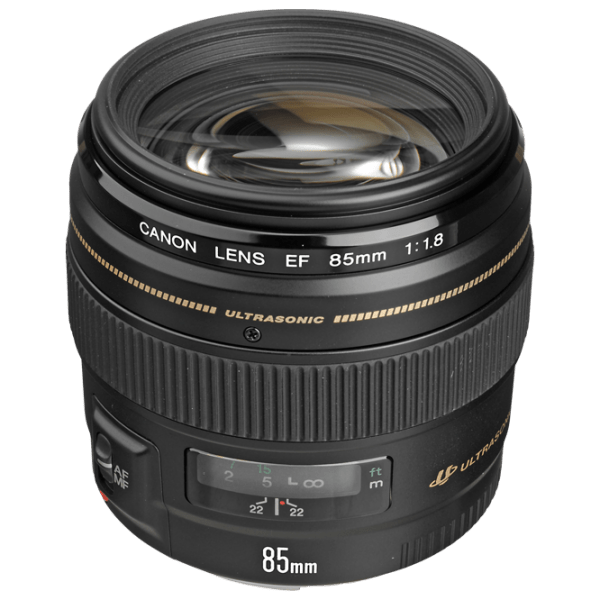 Prime Lens Canon EF 85mm, f/1.8 USM Black  photo 2