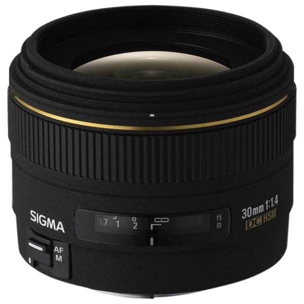 Prime Lens Sigma AF 30mm f/1.4 EX DC HSM F/Nik black  photo 1