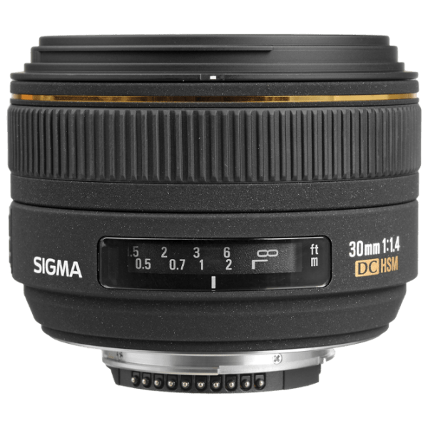 Prime Lens Sigma AF 30mm f/1.4 EX DC HSM F/Nik black  photo 2