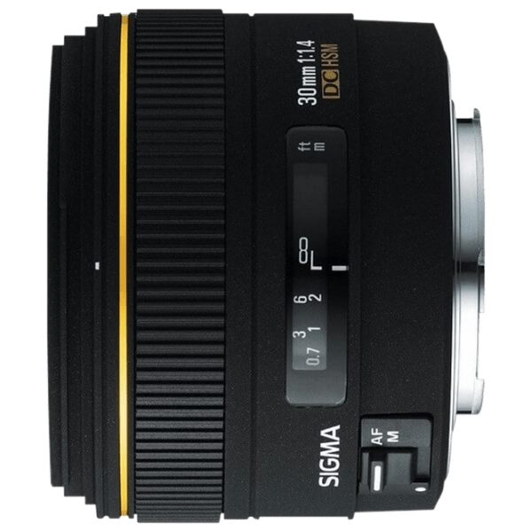 Prime Lens Sigma AF 30mm f/1.4 EX DC HSM F/Nik black  photo 3