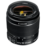 Объектив Canon EF-S 18-55mm f/ 3.5-5.6 IS II, Черный 