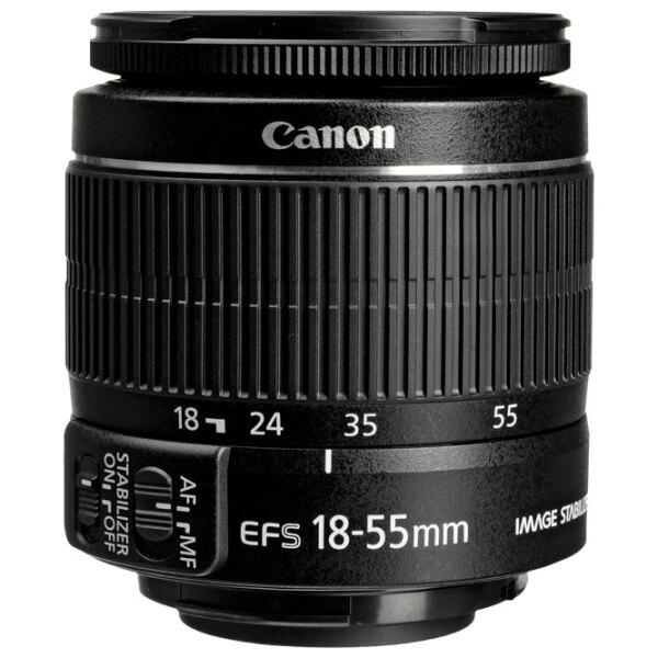 Объектив Canon EF-S 18-55mm f/ 3.5-5.6 IS II, Черный  photo 2