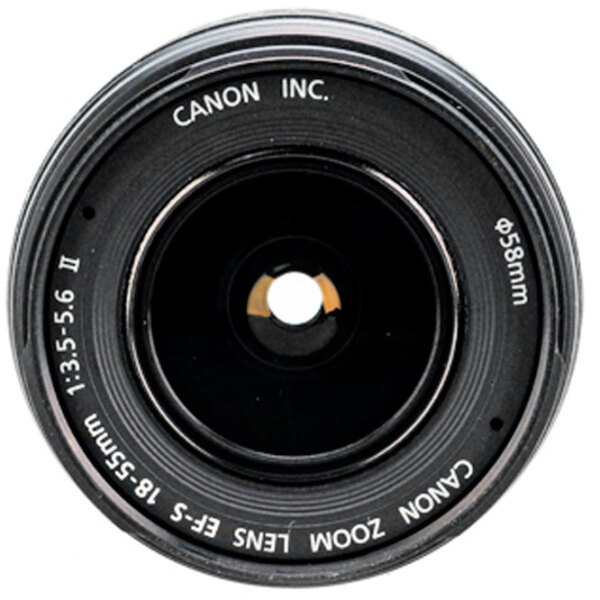 Объектив Canon EF-S 18-55mm f/ 3.5-5.6 IS II, Черный  photo 4