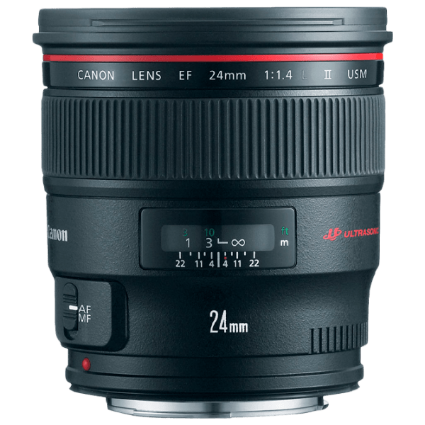 Prime Lens Canon EF  24mm f/1.4L II USM black  photo 2
