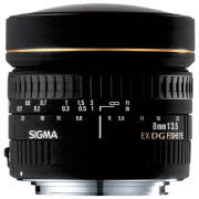 Obiectiv Prime Lens Sigma AF 8mm f/3.5 EX DG Circular Fisheye F/Can 