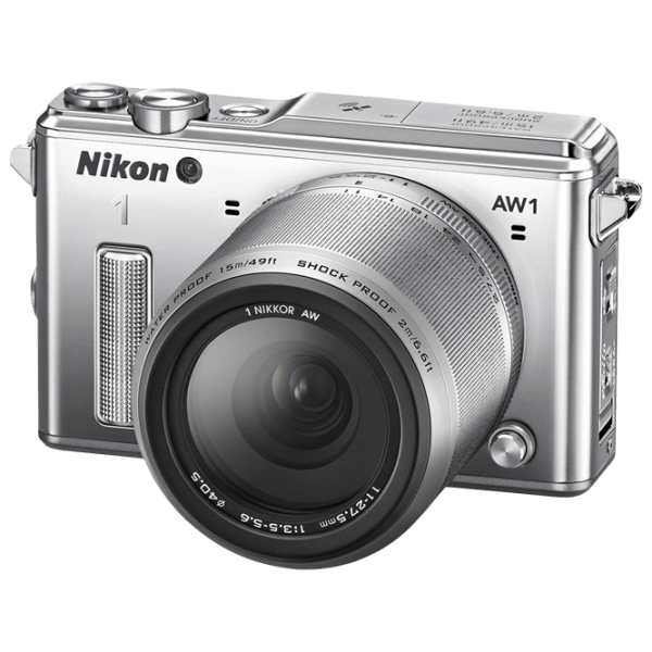 Nikon 1 AW1 + 1 Nikkor AW 11-27.5mm, Silver  photo 2